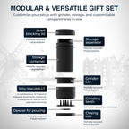 The Giftset | grinder + storage