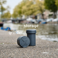 Storage and grinder Weedmill