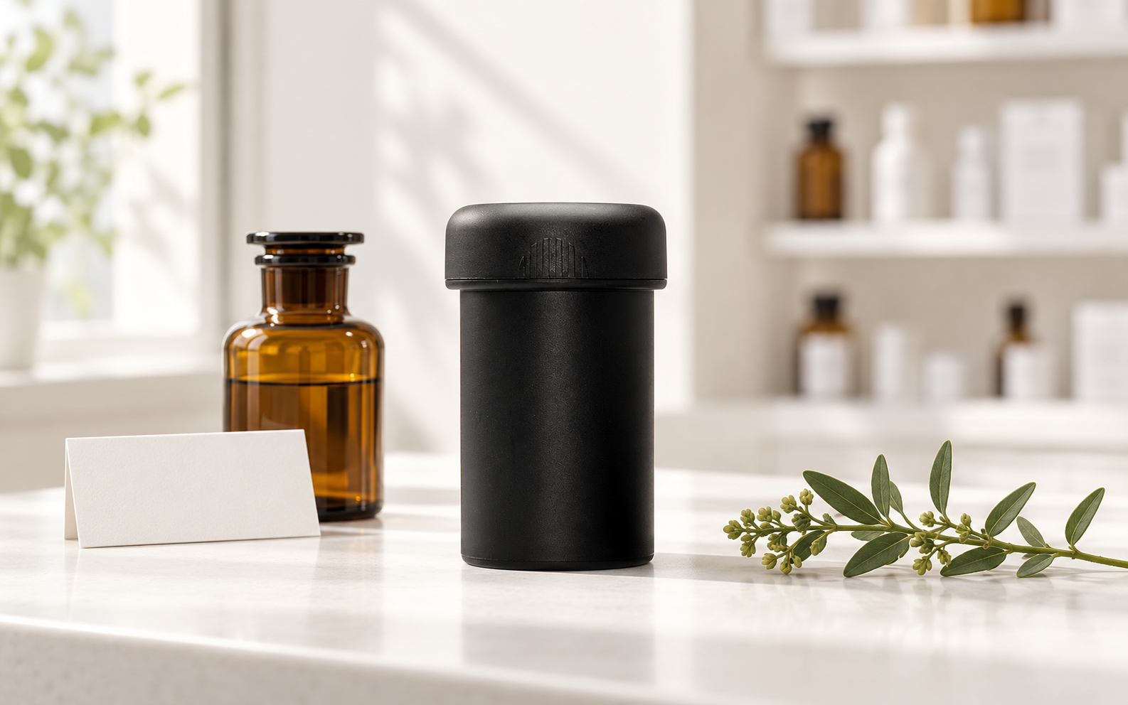 MaryMILL grinder in a pharmacy setting