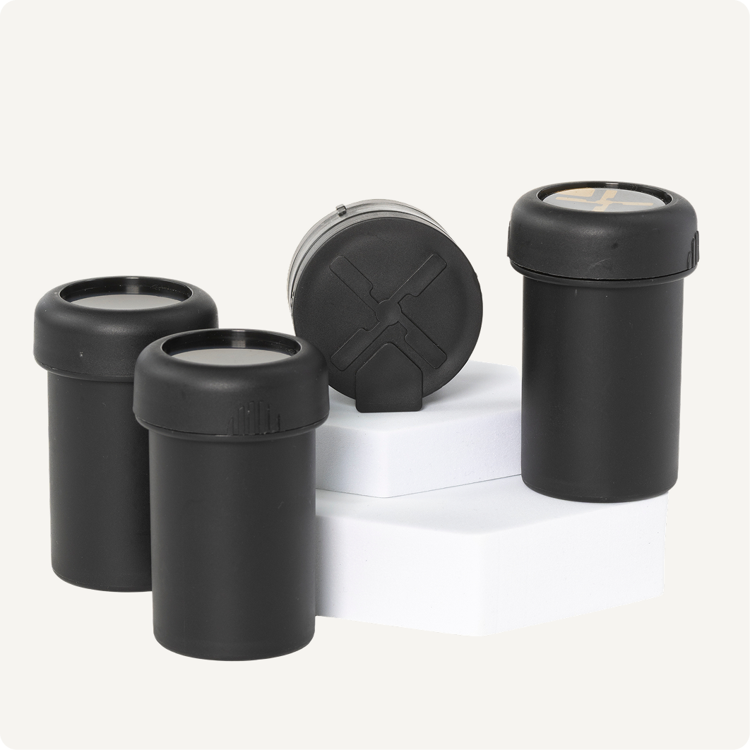MaryMILL grinder with three storage containers